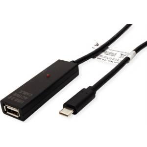 Deep Silver USB Type-C 2.0 USB-A 2.0 активен 20-метров USB хост кабел (12.99. 1114) (12.99.1114)