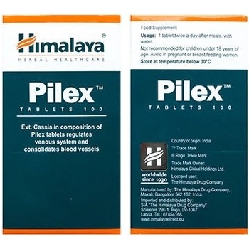 Himalaya Herbals Pilex 100 tabliet