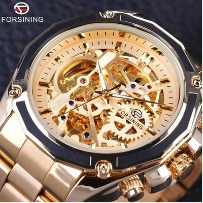 Forsining Часовник forsining - Златен kp14502 (14502)