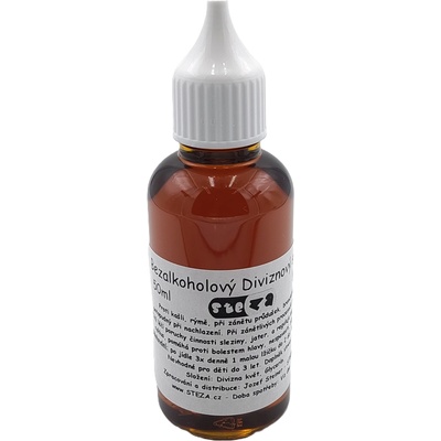 STEZA Bezalkoholový Diviznový sirup 50 ml