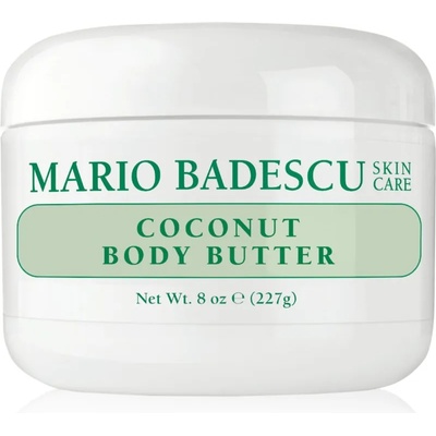 Mario Badescu Coconut Body Butter дълбоко хидратиращо масло за тяло с кокос 227 гр