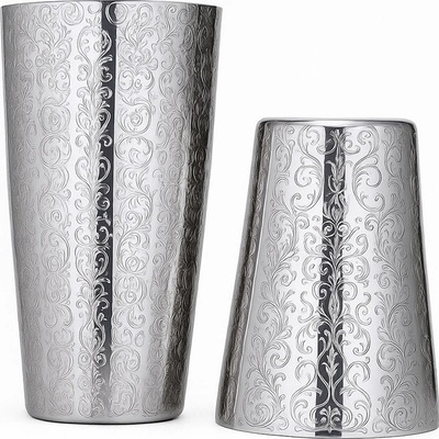 TATTOO set nerez šejkrů nerez 530 + 830 ml
