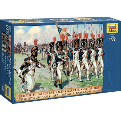 Zvezda French Imperial Old Guards Grenadiers 18041815 1:72