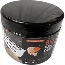 Big mama carp Boilies Boostrované Crazy Food Švestka dóza 500ml 20mm