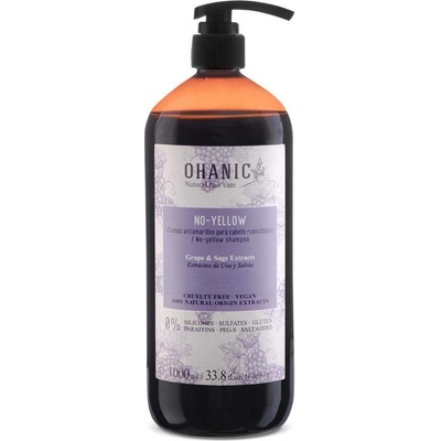 Ohanic No-Yellow Shampoo 1000 ml