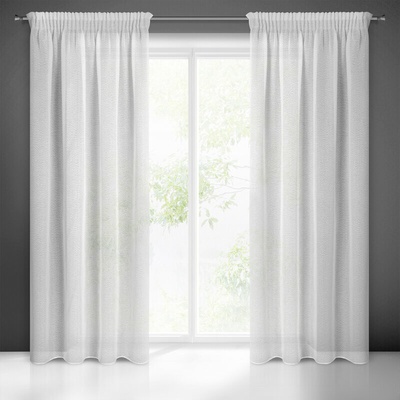 Takoy Záclona RAIN s akcentom jemného dažďa 140 x 270 cm-HF-410677 | 140 x 270 cm