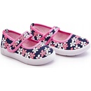 Detské baleríny s kvetmi