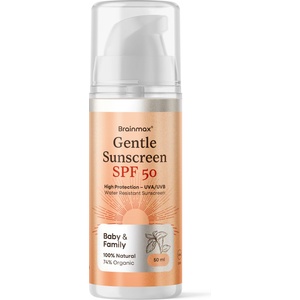 BrainMax Gentle Sunscreen Lotion, BABY & FAMILY, SPF 50, 50 ml