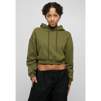 Urban Classics Суичър Ladies Cropped Heavy Hoody summerolive XXLUB-TB6085-02438 - Камуфлаж, размер L