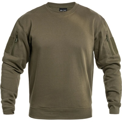 Mikina Mil-Tec taktická Round neck ranger green – Zboží Dáma