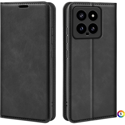Xiaomi 14 Magnetic Wallet Кожен Калъф и Протектор