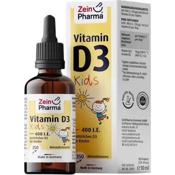 Zein Pharma Vitamin D for Kids Drops 400 IU [10 мл]