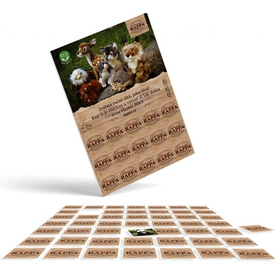 Originální pexeso RAPPA Exkluzivní plyš