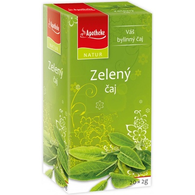 Apotheke NATUR zelený čaj 20 x 1,5 g