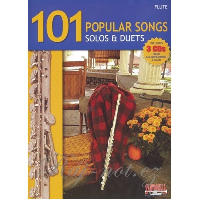 101 Popular Songs Solos and Duets a 3x CD pre priečnu flautu