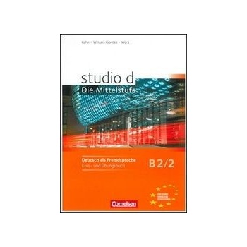 studio d: Die Mittelstufe B2/2 učebnice němčiny a pracovní sešit vč. audio CD k prac. sešitu