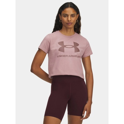 Under Armour Logo SS Wmn Pink