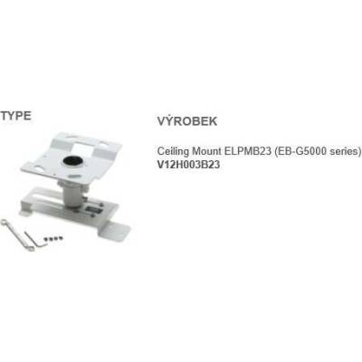 EPSON Ceiling Mount ELPMB23 pro EB-19xx, 17xx, 8x, 8xx, EB-Sx, EB-Xx, EB-Wx Ceiling Kit - stropní držák projektoru