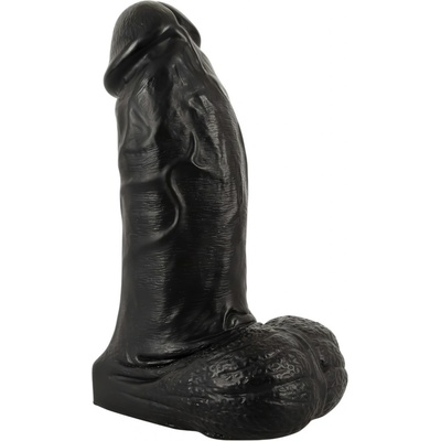 Realistixxx realistický dildo s varlaty velký černý 22 cm