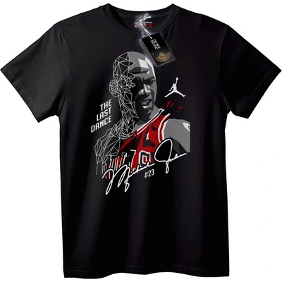 NOONEBRAND Тениска Последният Танц Джордан 23 - 5XL, Black