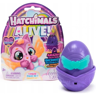Hatchimals Jedno Balenie Neónová Dúha