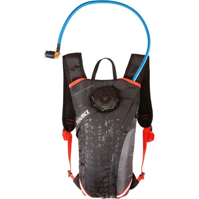 Source Хидратиращ резервоар (camelbak) Source Durapack Pro Hydration backpack - Grey / Black / Fiesta - размер One Size (506-0206-0211)