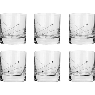Swarovski sklenice na whisky s krystaly celebration 6 x 300 ml