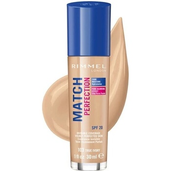 Rimmel Match Perfection Foundation make-up 103 True Ivory 30 ml