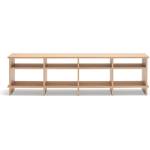 Teulat Маса за телевизор от декор от дъб в естествен цвят 180x50x40 cm Inari - Teulat (18552_TE)