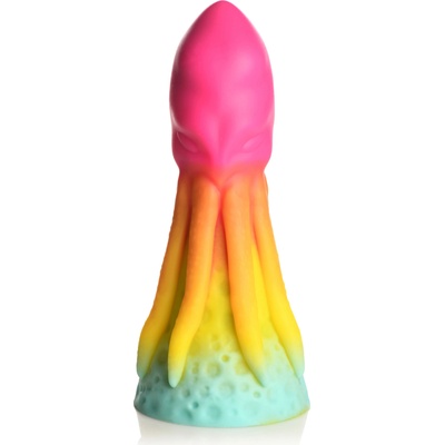 Creature Cocks King Kraken Silicone Dildo Rainbow