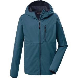 killtec Детско софтшел яке killtec Kid's Kos 124 Softshell jacket - Taubenblau - размер 140 (EU) (703-6836-0312)