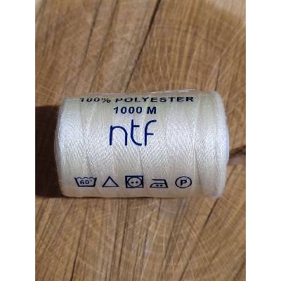 Polyesterové nitě NTF 40/2 1000 m 504 žlutá bledá