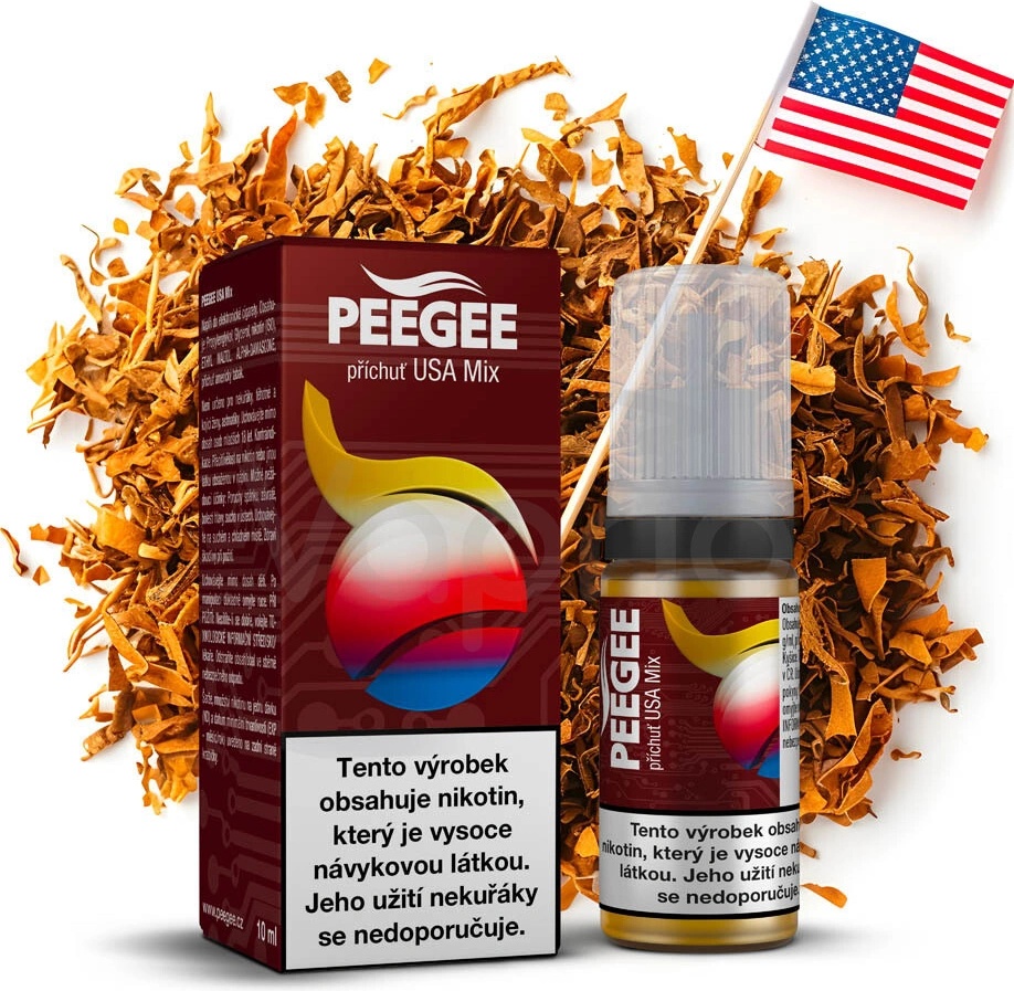PEEGEE USA Mix 10 ml 12 mg od 169 K - Heureka.cz