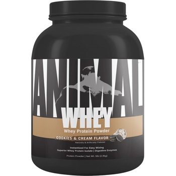 Universal Nutrition Animal Whey | Isolate Loaded Whey [2270 грама] Бисквити и сметана