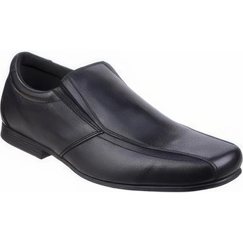 Lambretta Обувки Lambretta Tomkin Slip Moc Toe Formal Shoes - Black