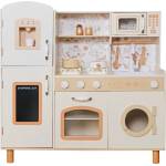 Ginger Home Детска дървена кухня Ginger Home - Винтидж модел, С електронни котлони (W10C790F)