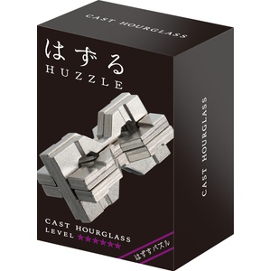 Hanayama Метален логически пъзел Hanayama - Cast Puzzle Hourglass Huzzle (515119)