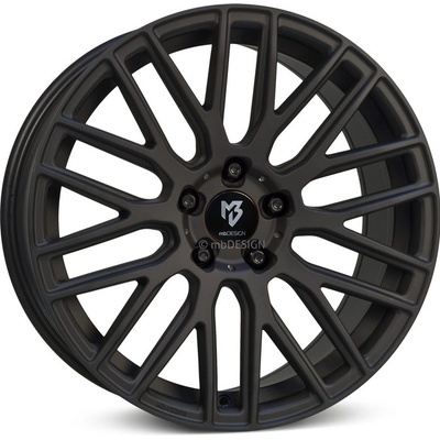 MB DESIGN KV4 7,5x18 5x100 ET45 black matt