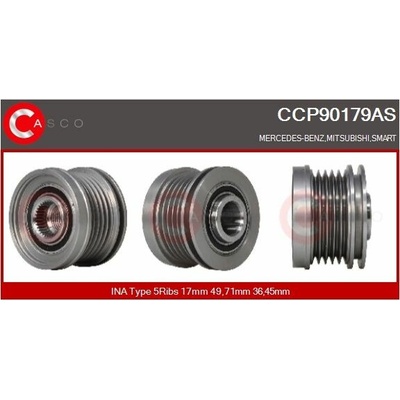 Řemenice, generátor CASCO CCP90179AS