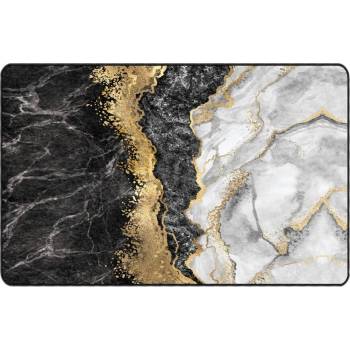 Перящ се килим многоцветен 190x300 см противоплъзгащ