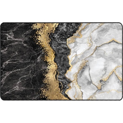 Перящ се килим многоцветен 190x300 см противоплъзгащ