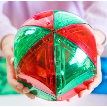 Learn & Grow Magnetická stavebnice - Kupole (18 ks)