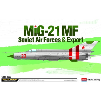 Academy Model Kit letadlo 12311 Mig-21 MF Soviet Air Force & Export LE: CF 36-12311 1:48
