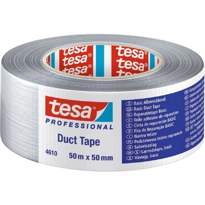 Tesa Páska opravná textilní 50 m x 50 mm stříbrná