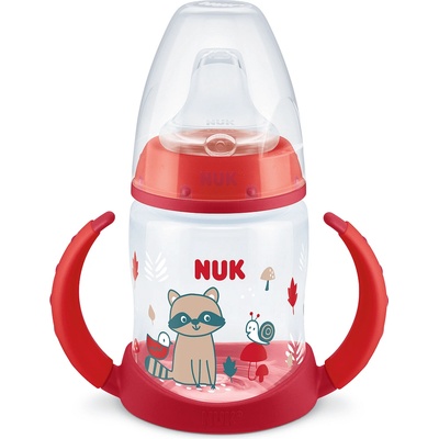 Nuk Чаша със силиконов накрайник за сок NUK - First Choice, TC, 150 ml, Червена (10215335-Червен)