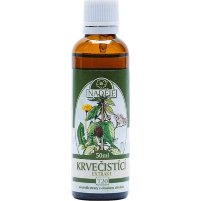 Naděje Krvčistiaci extrakt tinktúra z bylín T20 50 ml