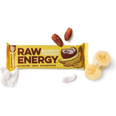 Bombus Raw Energy Banana & Coconut 50 g