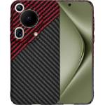 Techsuit Калъф за Huawei Pura 70 Ultra - Carbonite FiberShell - Red Vortex (KF2333451)