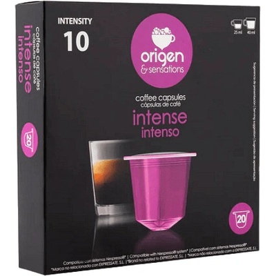 Expessate S. L Origen & Sensations Intense 20бр. алуминиеви капсули - Nespresso® съвместими