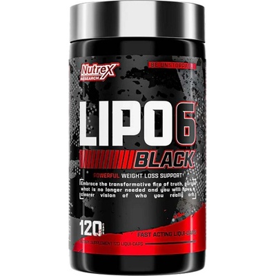 Nutrex Lipo 6 Black, 120 Capsules EU